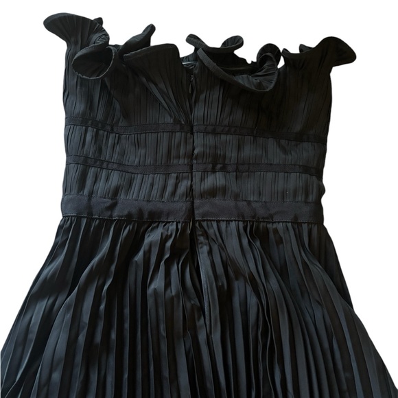 NWT Tuckernuck Moon River Black Pleated Maxi Dress - Picture 10 of 11